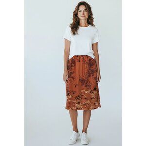 PLEIONE Crane Women Skirt MEDIUM